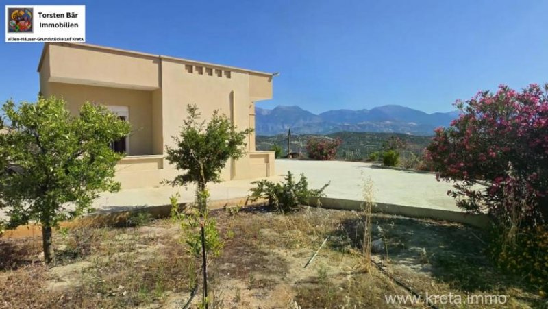 Kamilari Kreta, Kamilari, möbliertes Einfamilienhaus 90m² mit Bergblick Haus kaufen